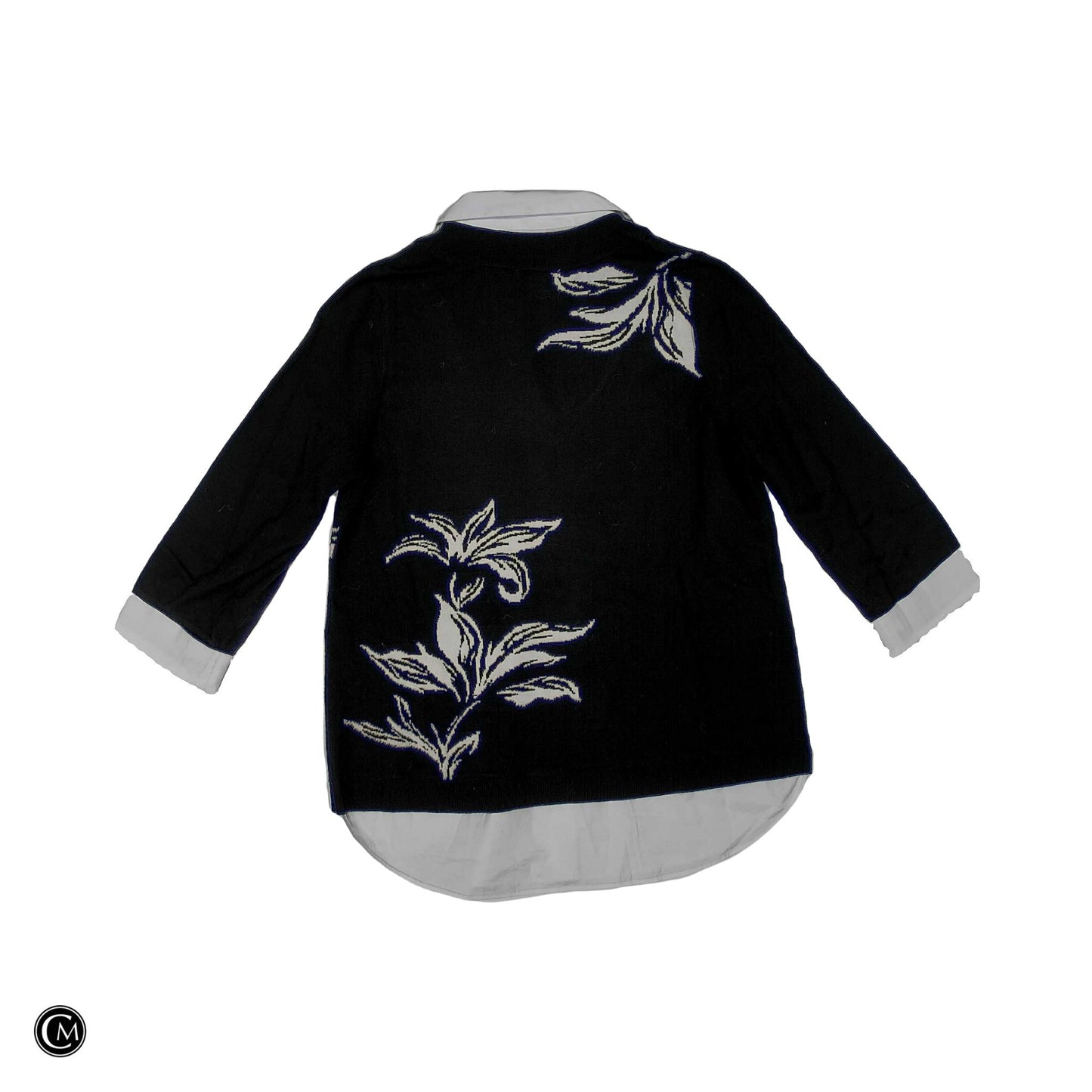 Top Ls By Chicos In Black & White, Size: M image 2