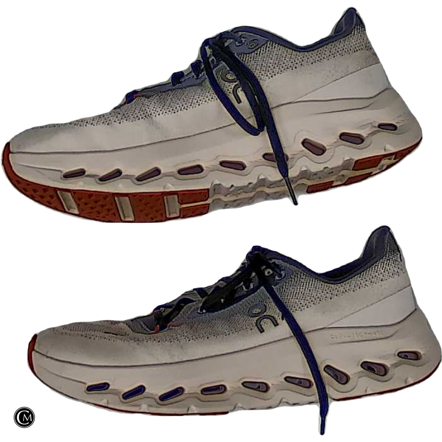 Shoes Athletic By On Cloud In Blue & White, Size: 9