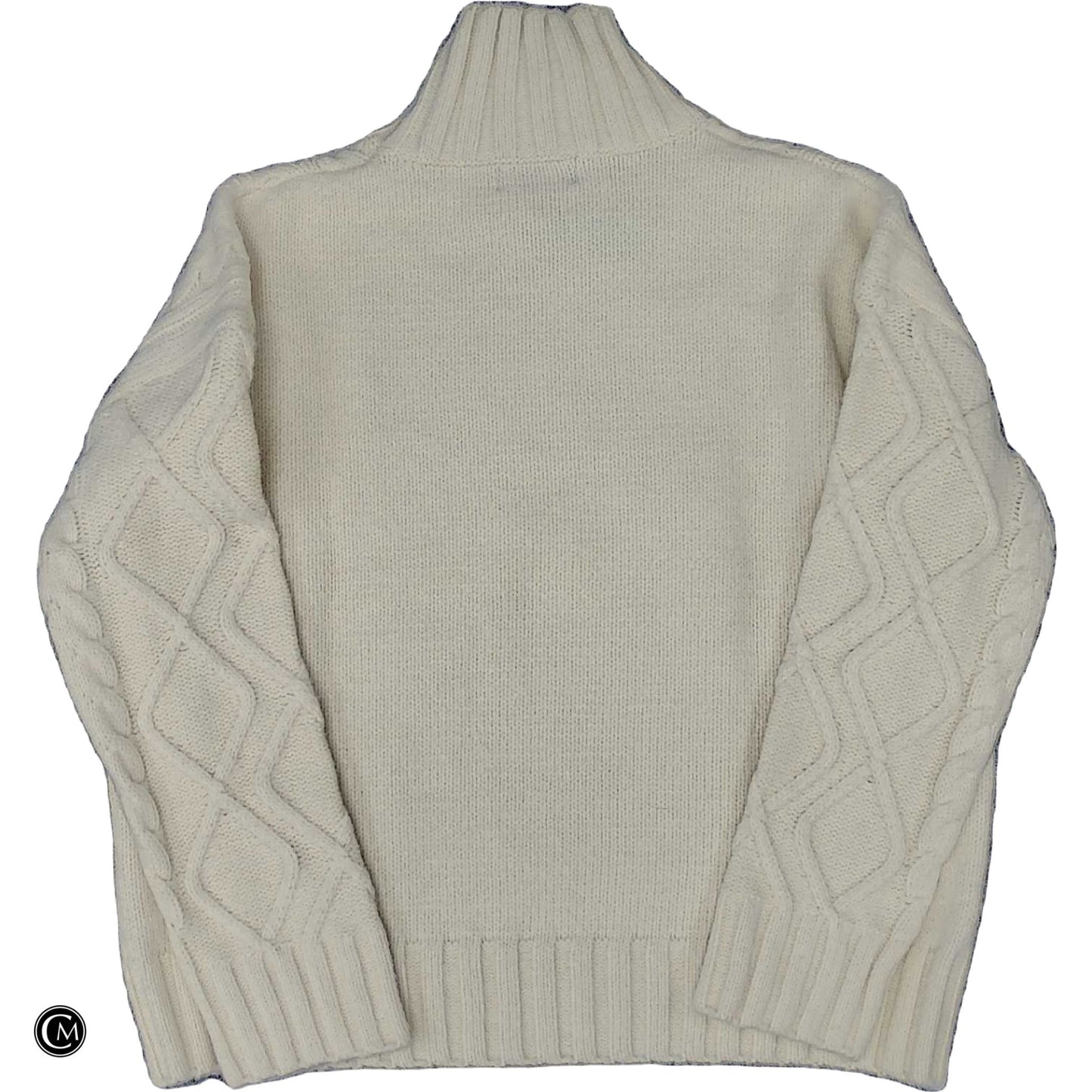 Sweater By Cider In Cream, Size: Xl