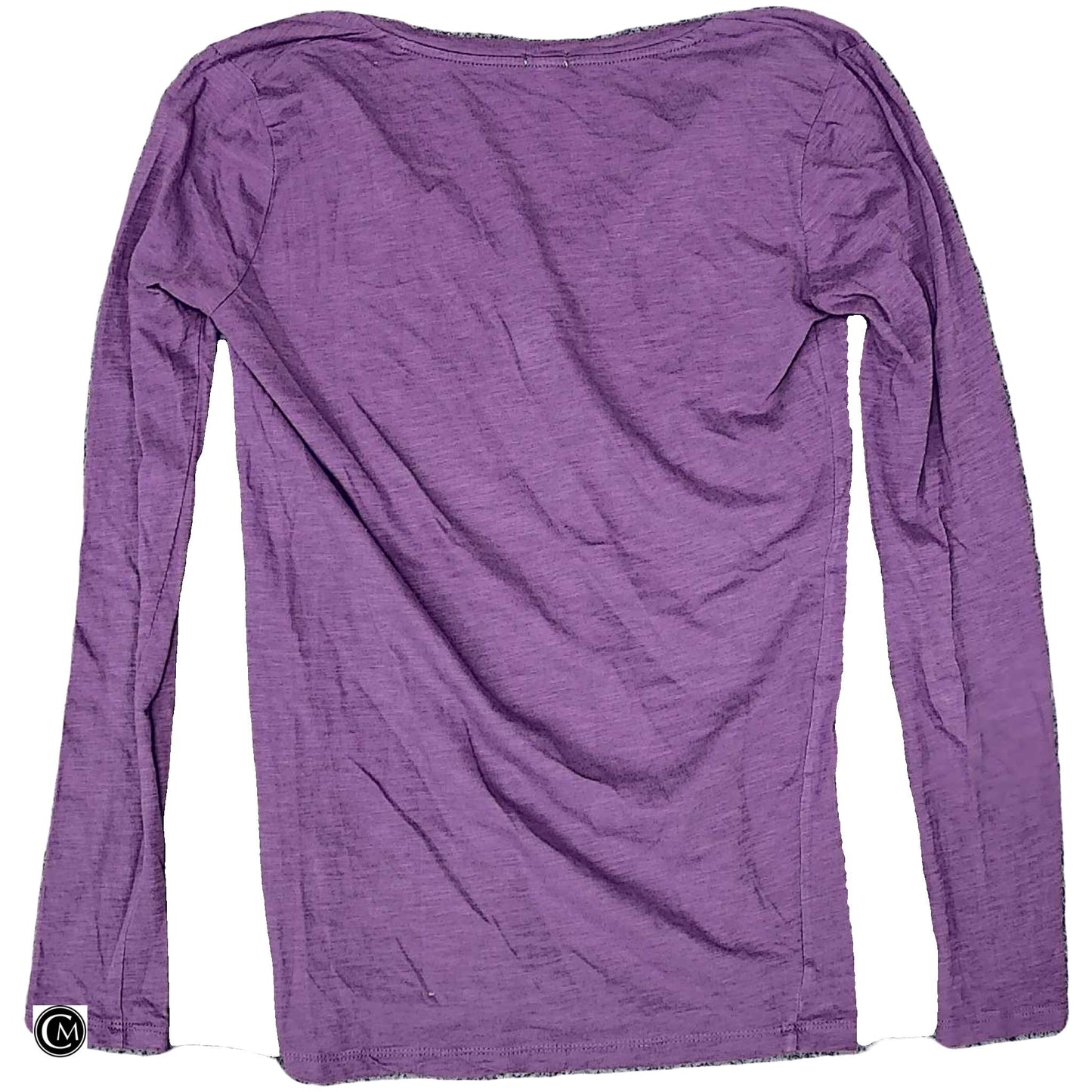 Top Ls Basic By J. Crew In Purple, Size: Xs image 2