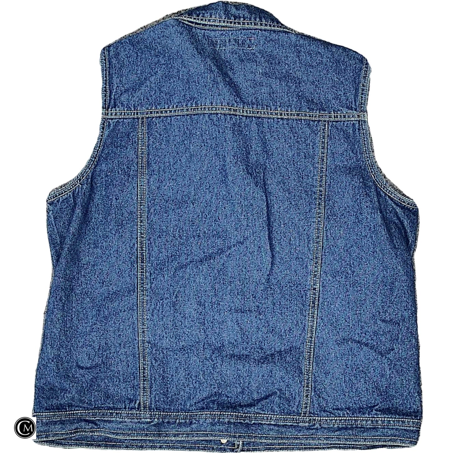 Vest Other By Casablanca In Blue Denim, Size: L