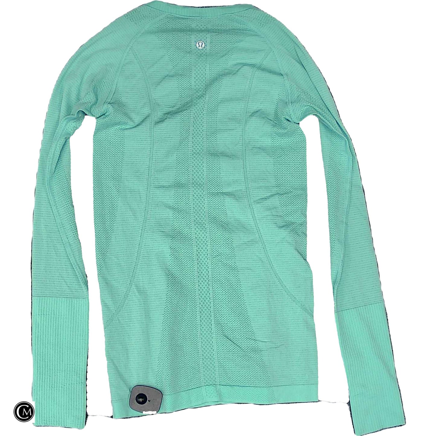 Athletic Top Ls Crewneck By Lululemon In Green, Size: S