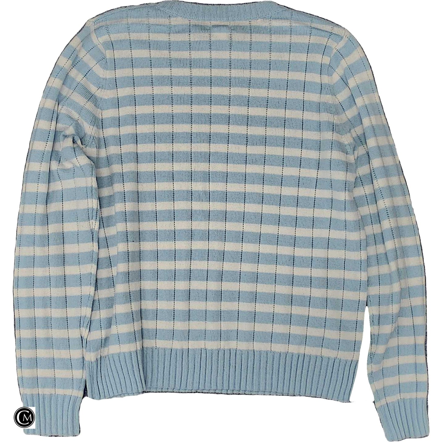 Sweater By Caslon In Blue & White, Size: M