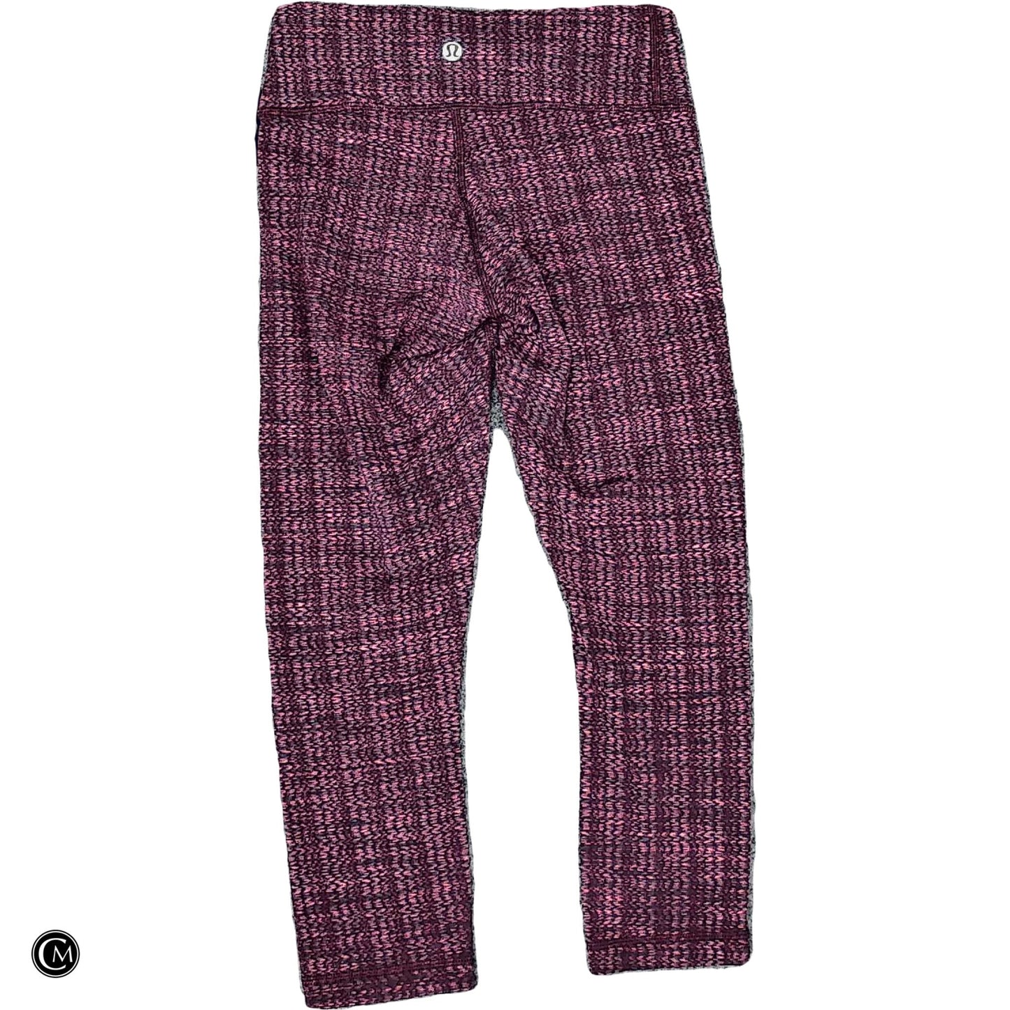 Athletic Capris By Lululemon In Purple, Size: Xs