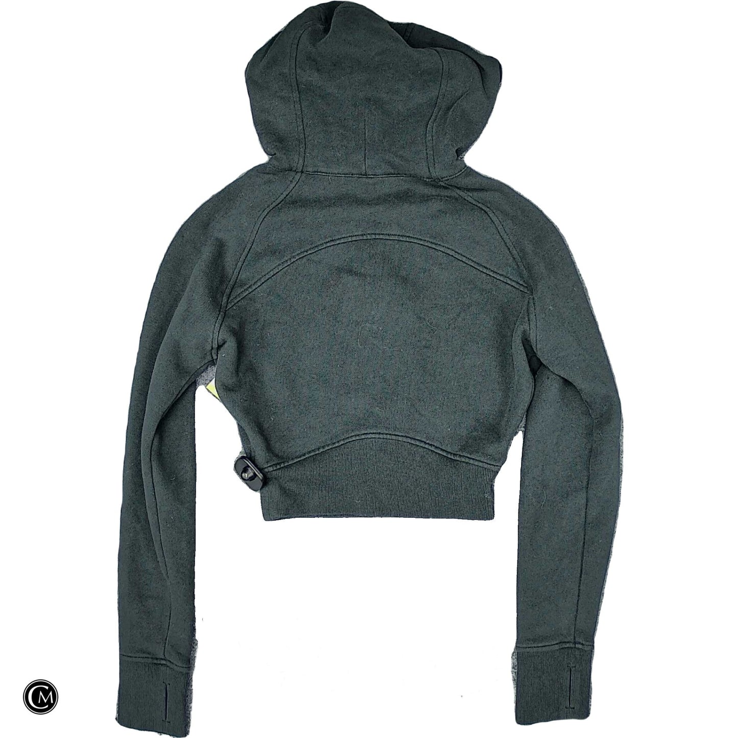 Athletic Jacket By Lululemon In Black, Size: S