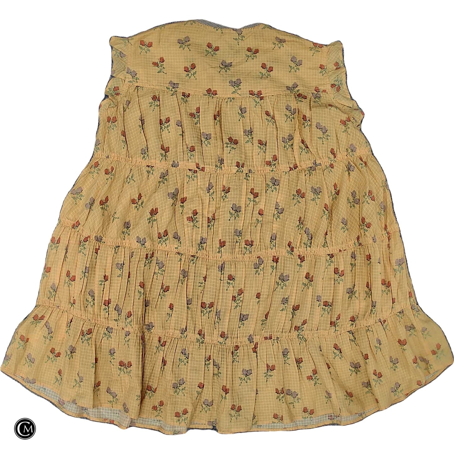 Dress Casual Short By Free People In Yellow, Size: Xs image 2