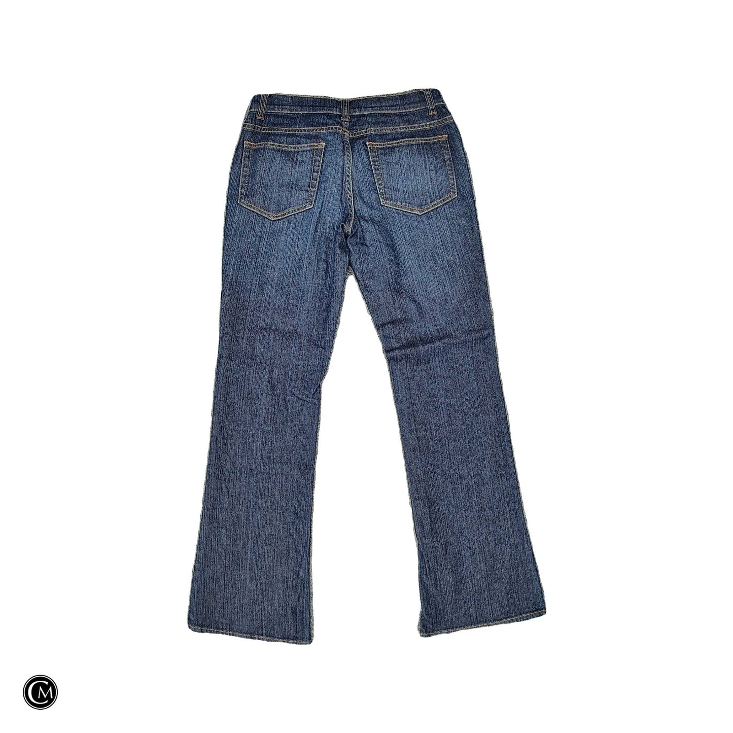 Jeans Flared By Garnet Hill In Blue Denim, Size: 2p