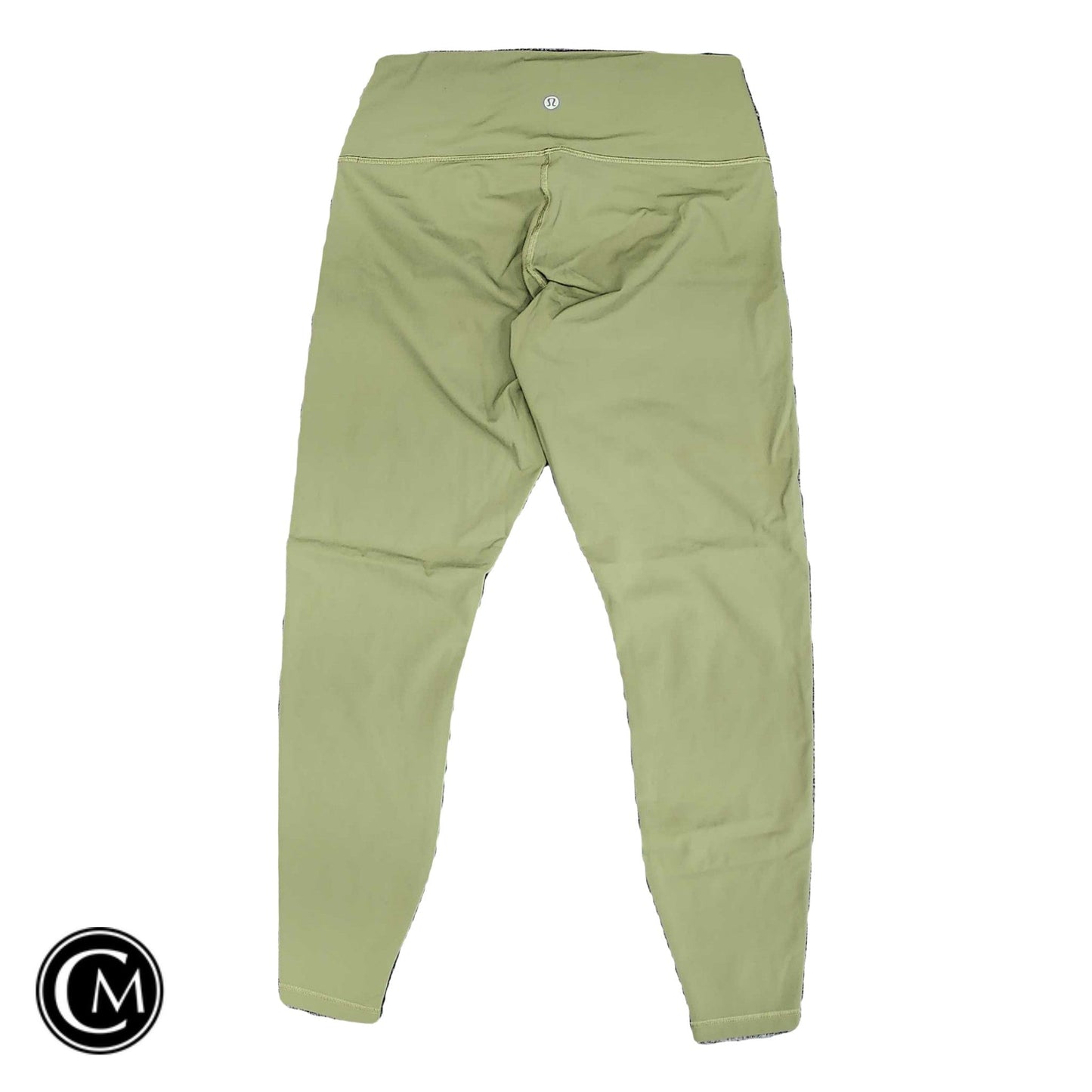 Athletic Leggings By Lululemon In Green, Size: 10