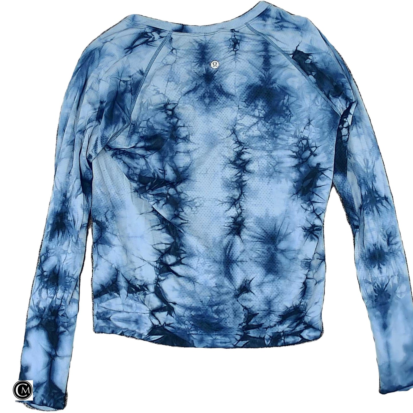 Athletic Top Ls Crewneck By Lululemon In Blue, Size: L