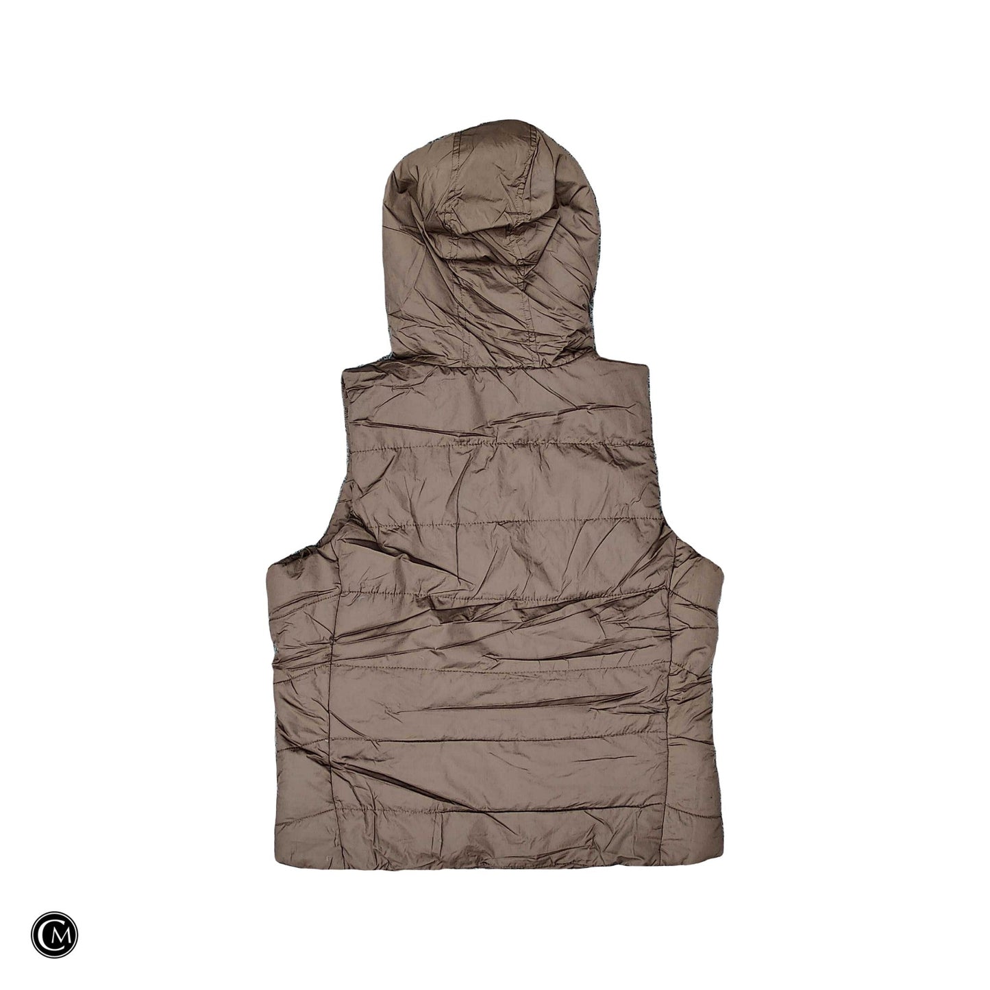 Vest Puffer & Quilted By Clothes Mentor In Brown, Size: Xl