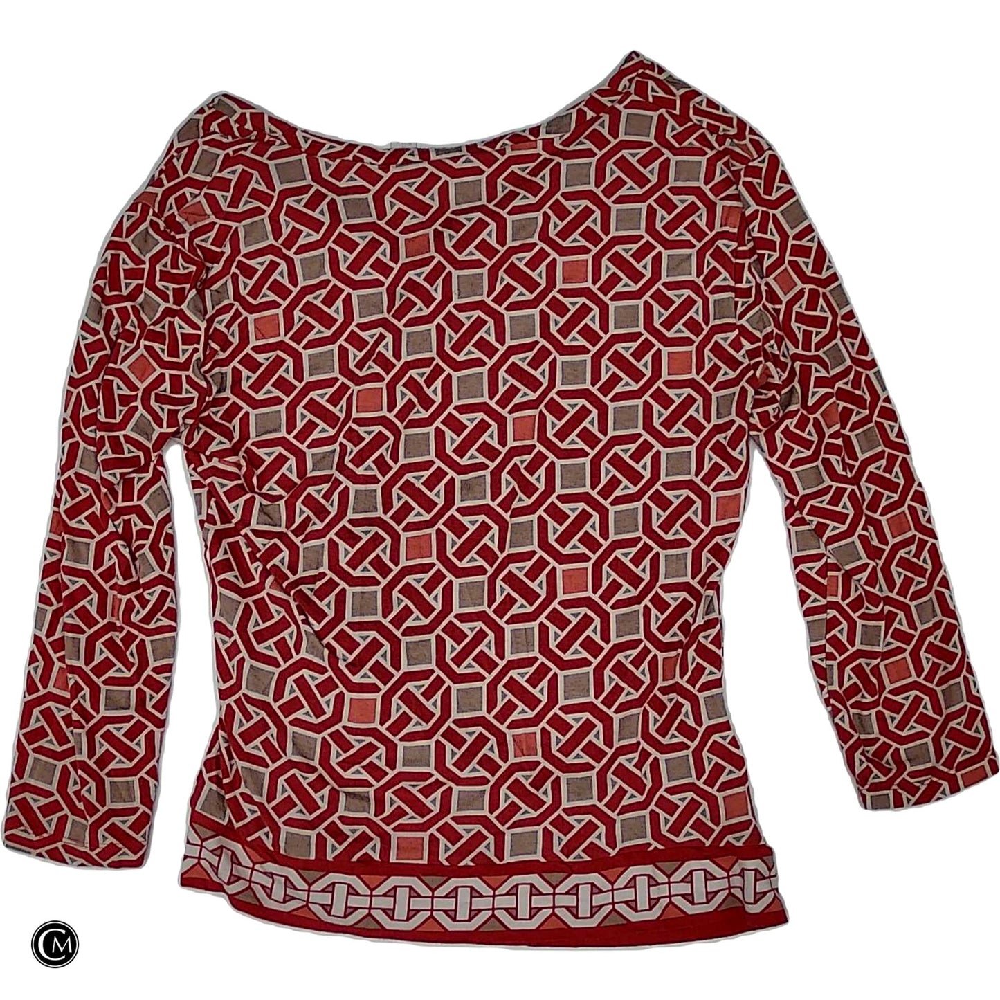 Top Ls By New York And Co In Pink & Tan, Size: M
