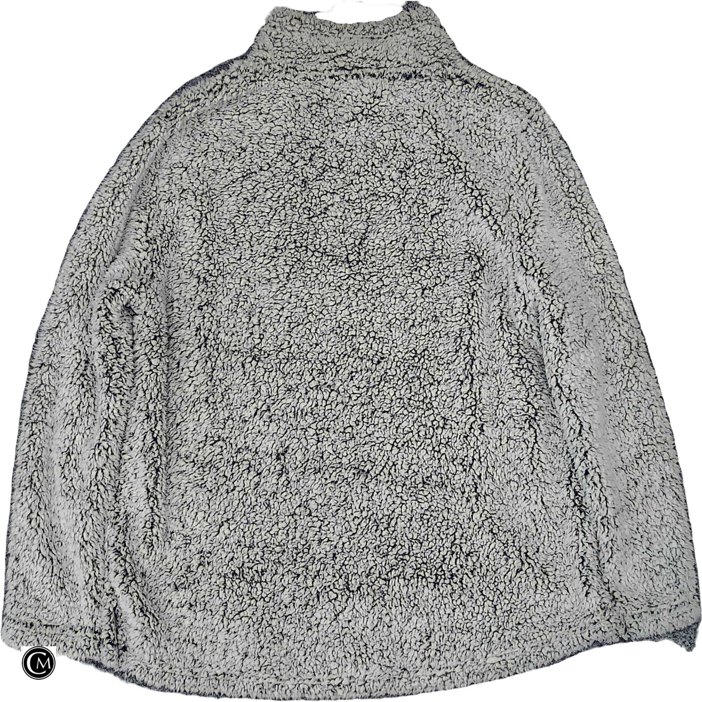 Jacket Faux Fur & Sherpa By Port Authority In Grey, Size: L image 2