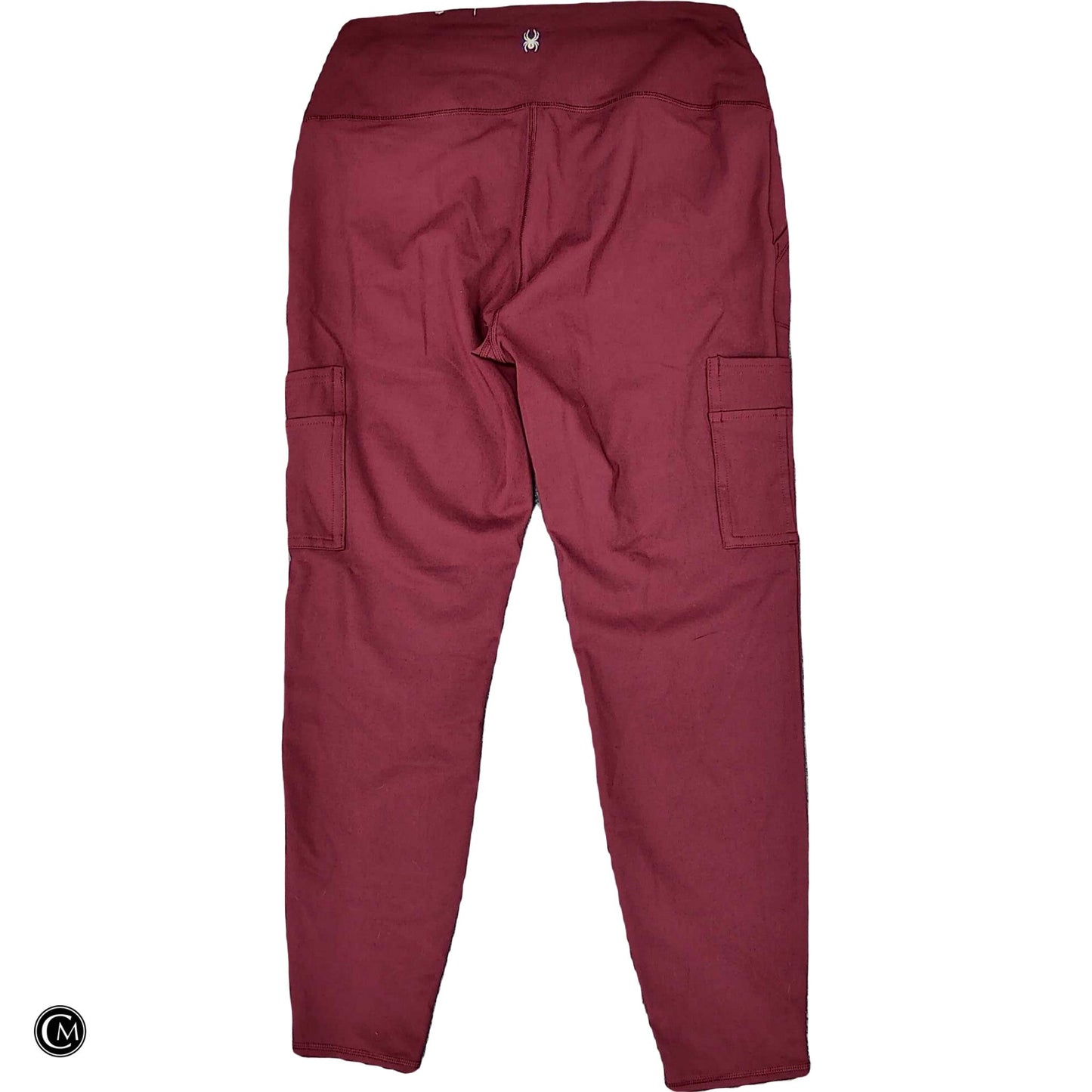 Athletic Leggings By Spyder In Red, Size: Xl image 2