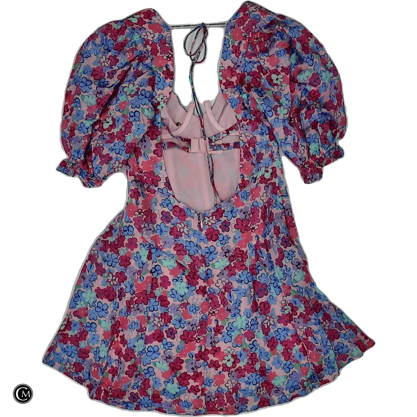 Dress Party Short By For Love & Lemons In Floral Print, Size: Xs