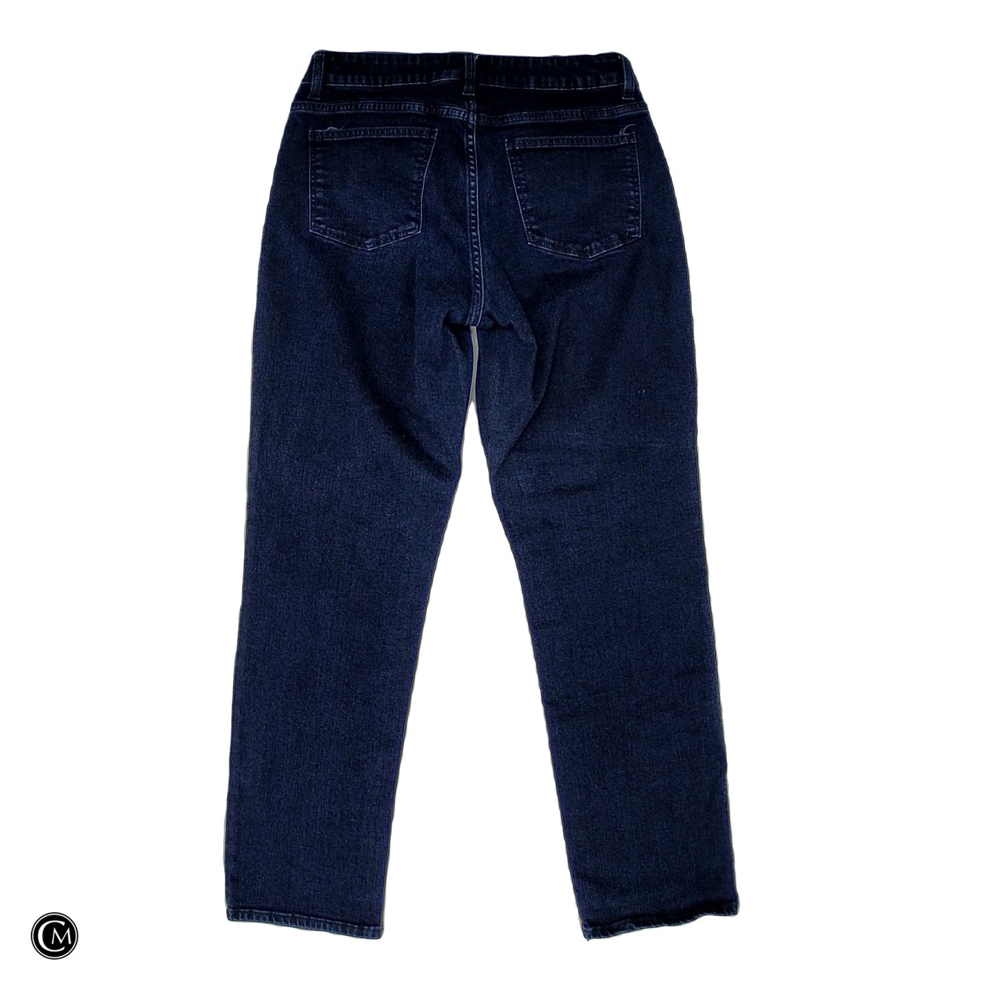 Jeans Straight By Talbots In Blue Denim, Size: 8p image 2