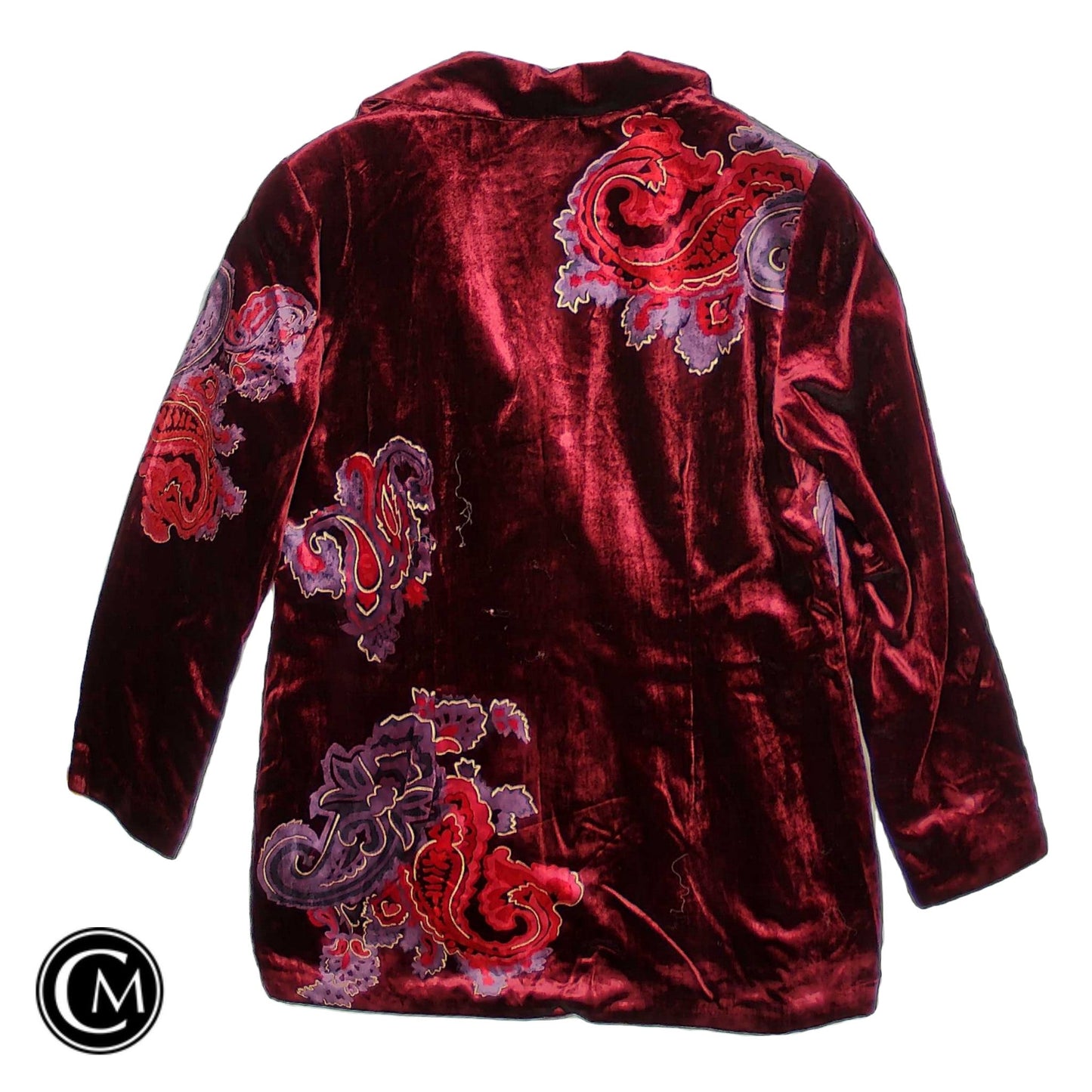 Blazer By Coldwater Creek In Maroon, Size: 12