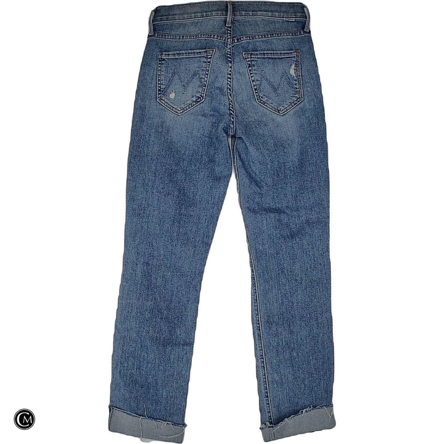 Jeans Designer By Mother In Blue Denim, Size: 0