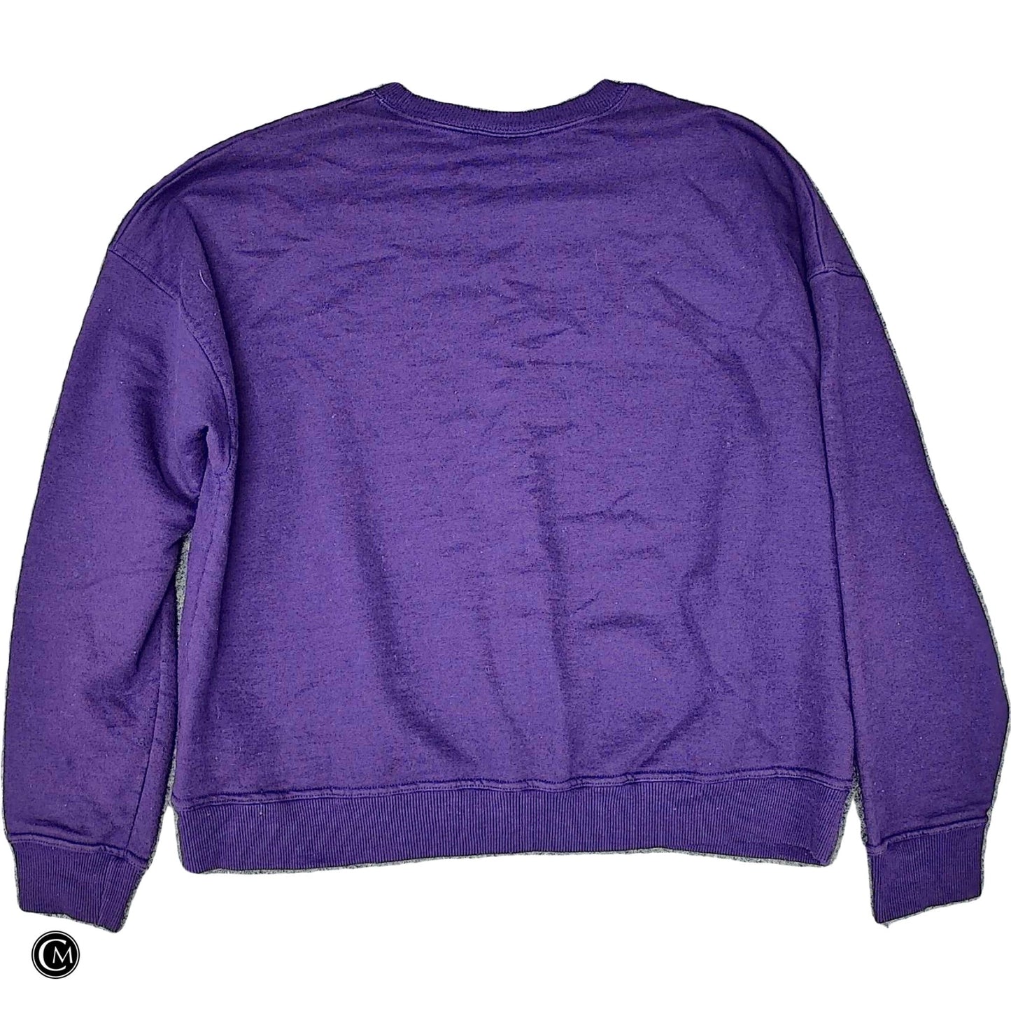 Sweatshirt Crewneck By Champion In Purple, Size: L