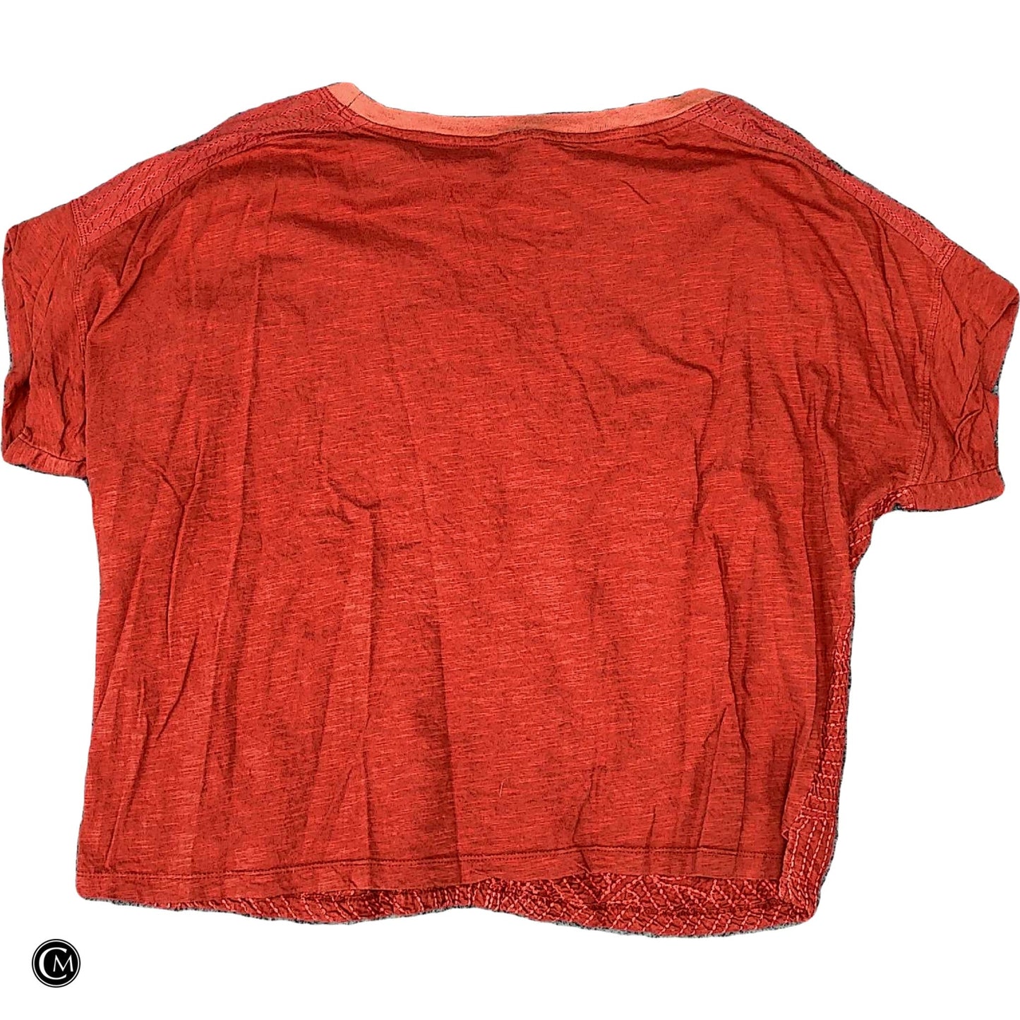 Top Ss By Anthropologie In Orange, Size: L image 2