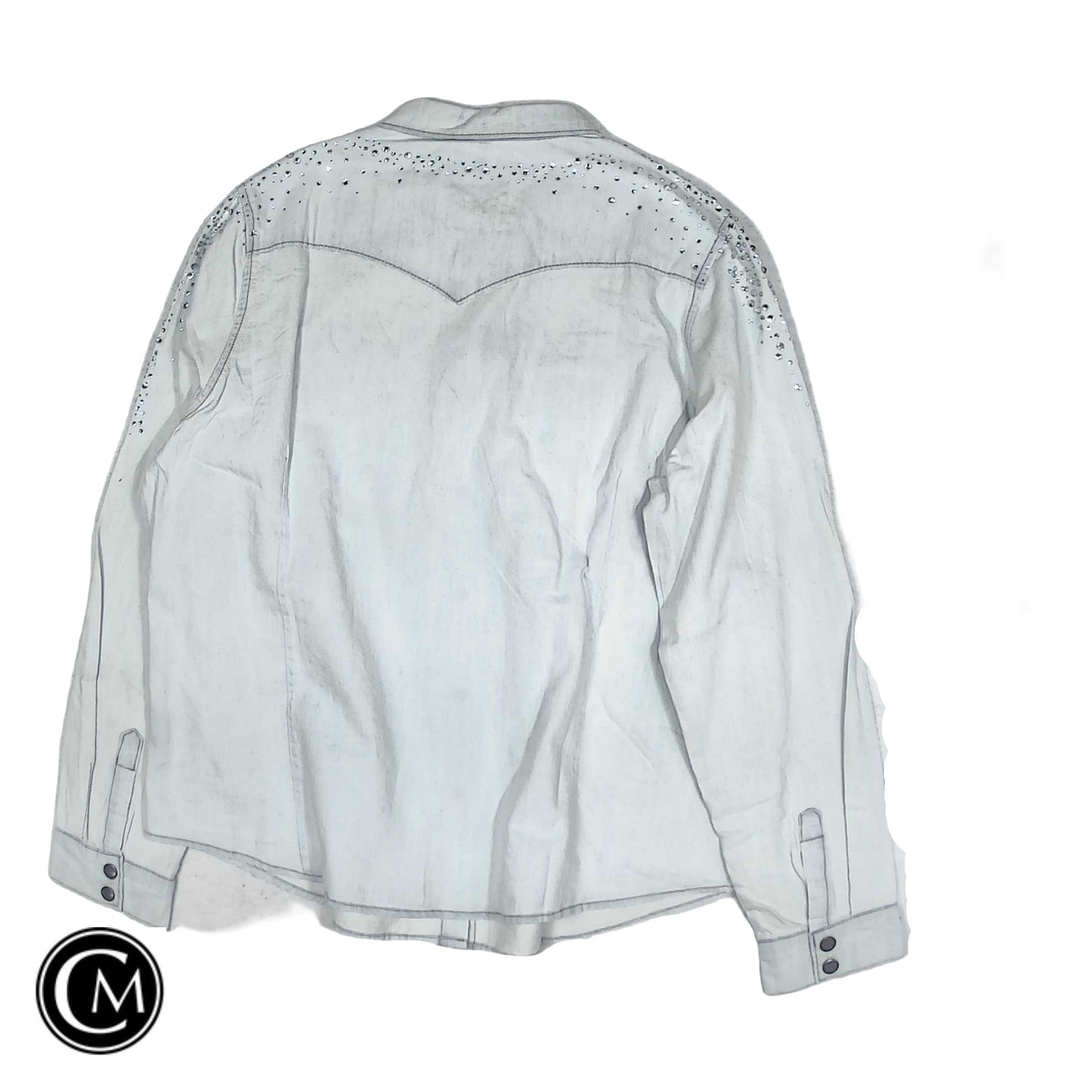 Top Ls By Cmb In Blue Denim, Size: Xl