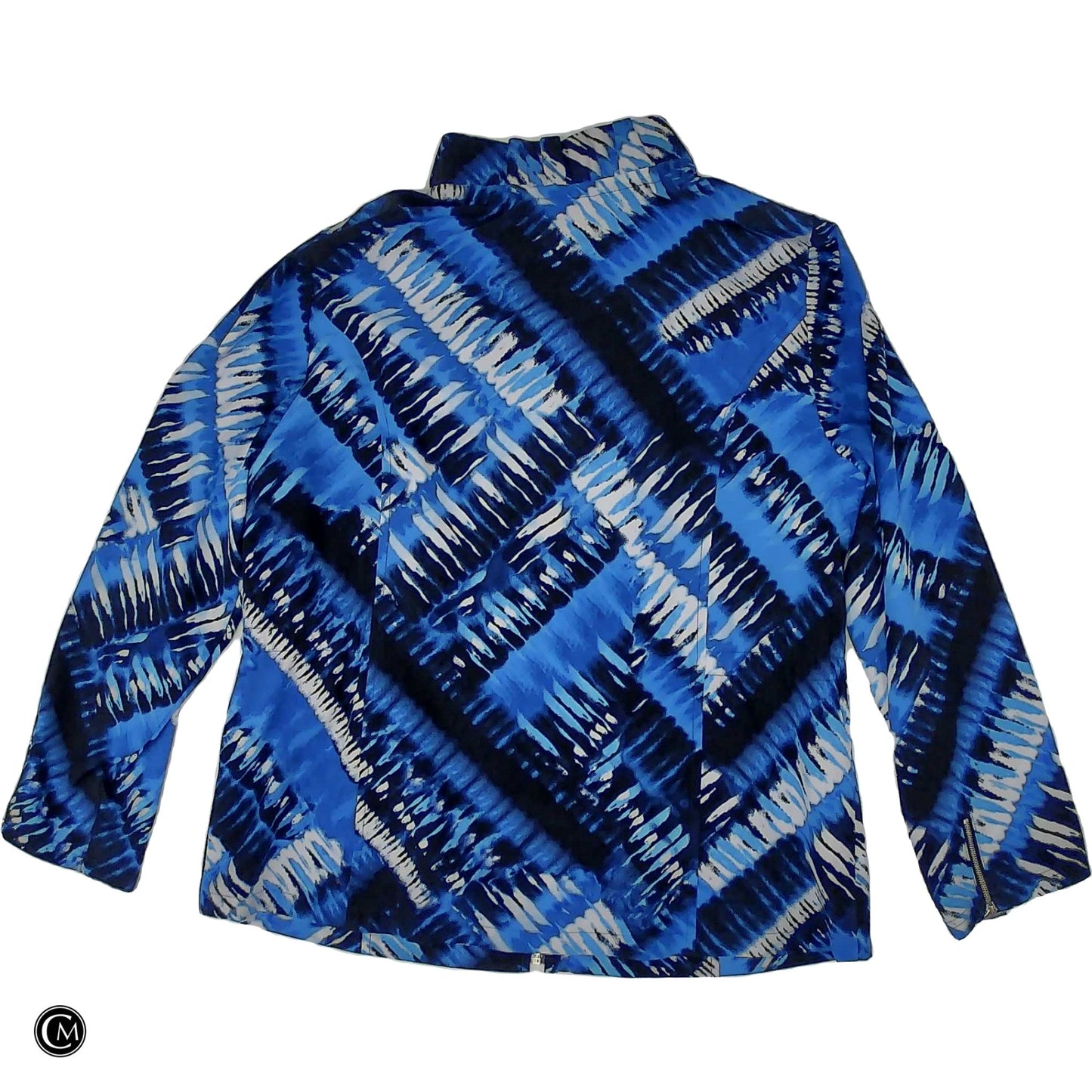 Jacket Other By Zenergy By Chicos In Blue, Size: L