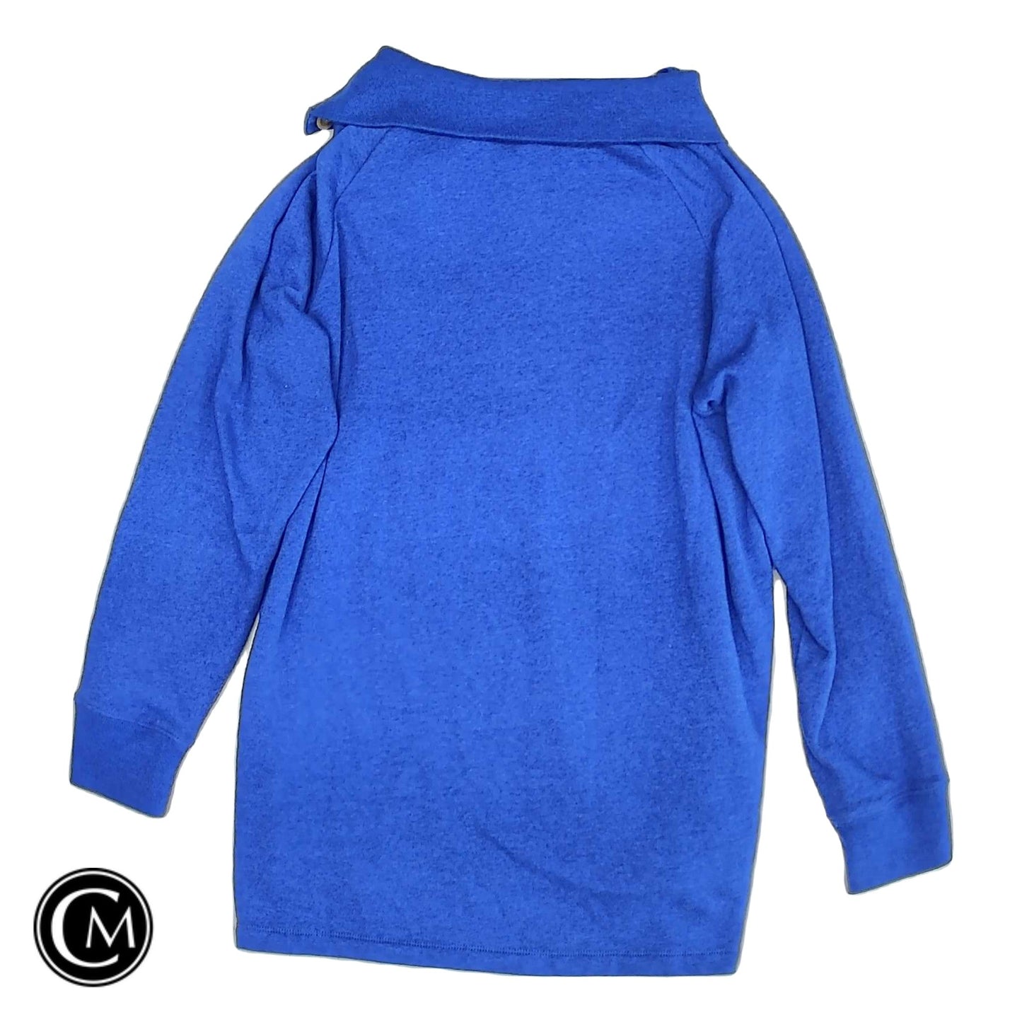 Sweatshirt Collar By J. Crew In Blue, Size: L