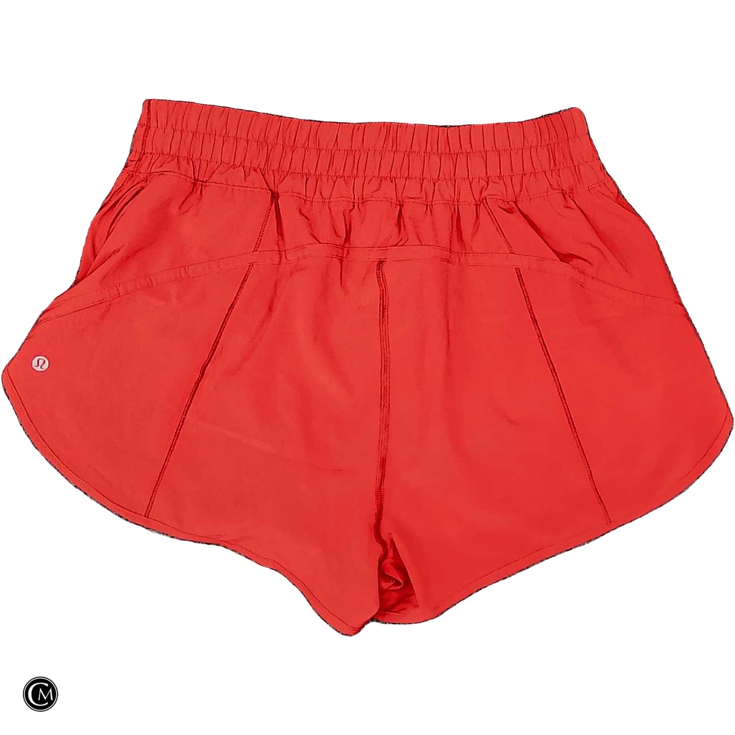 Athletic Shorts By Lululemon In Red, Size: L