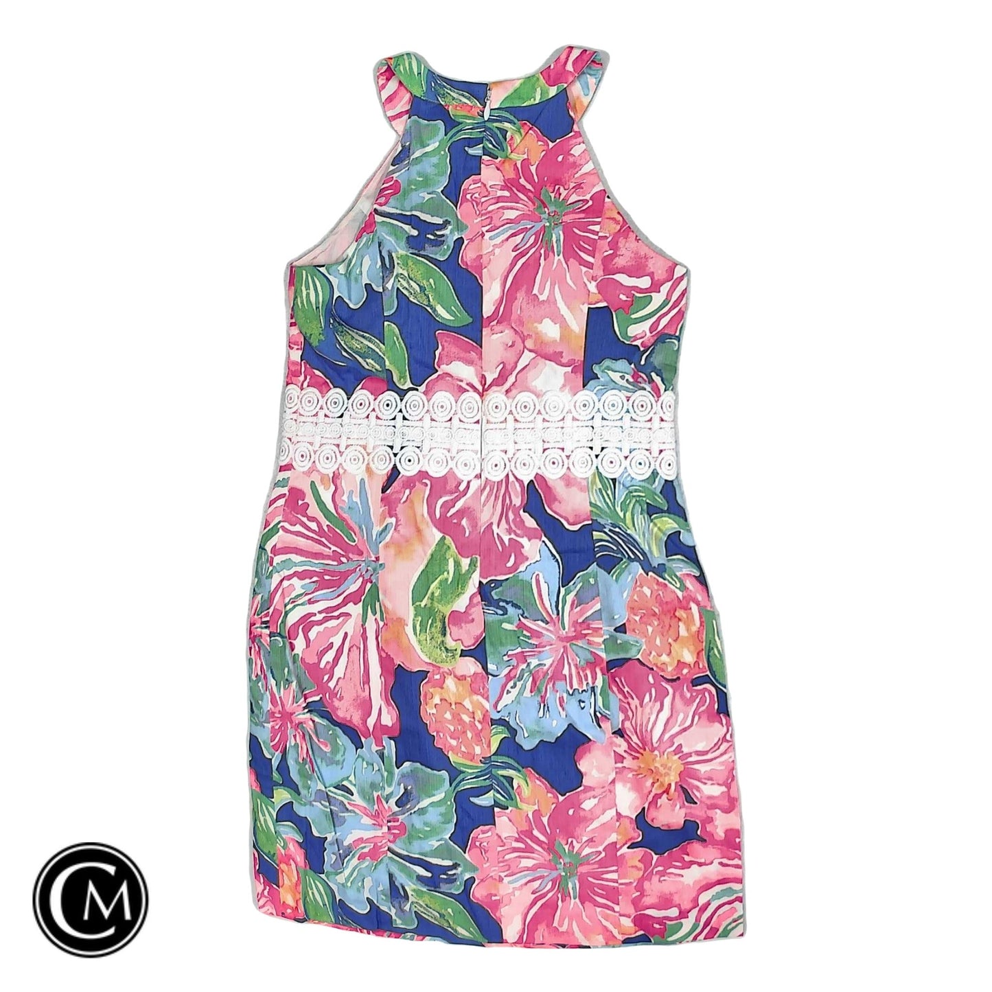 Dress Designer By Lilly Pulitzer In Blue & Pink, Size: 2