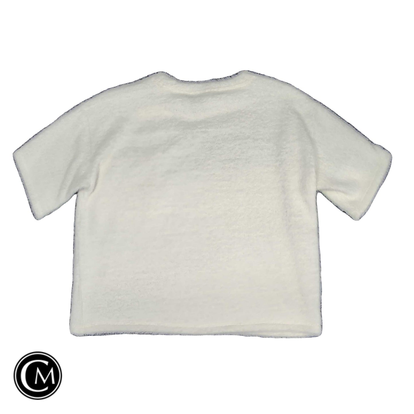 Sweater Ss By Anthropologie In Ivory, Size: S