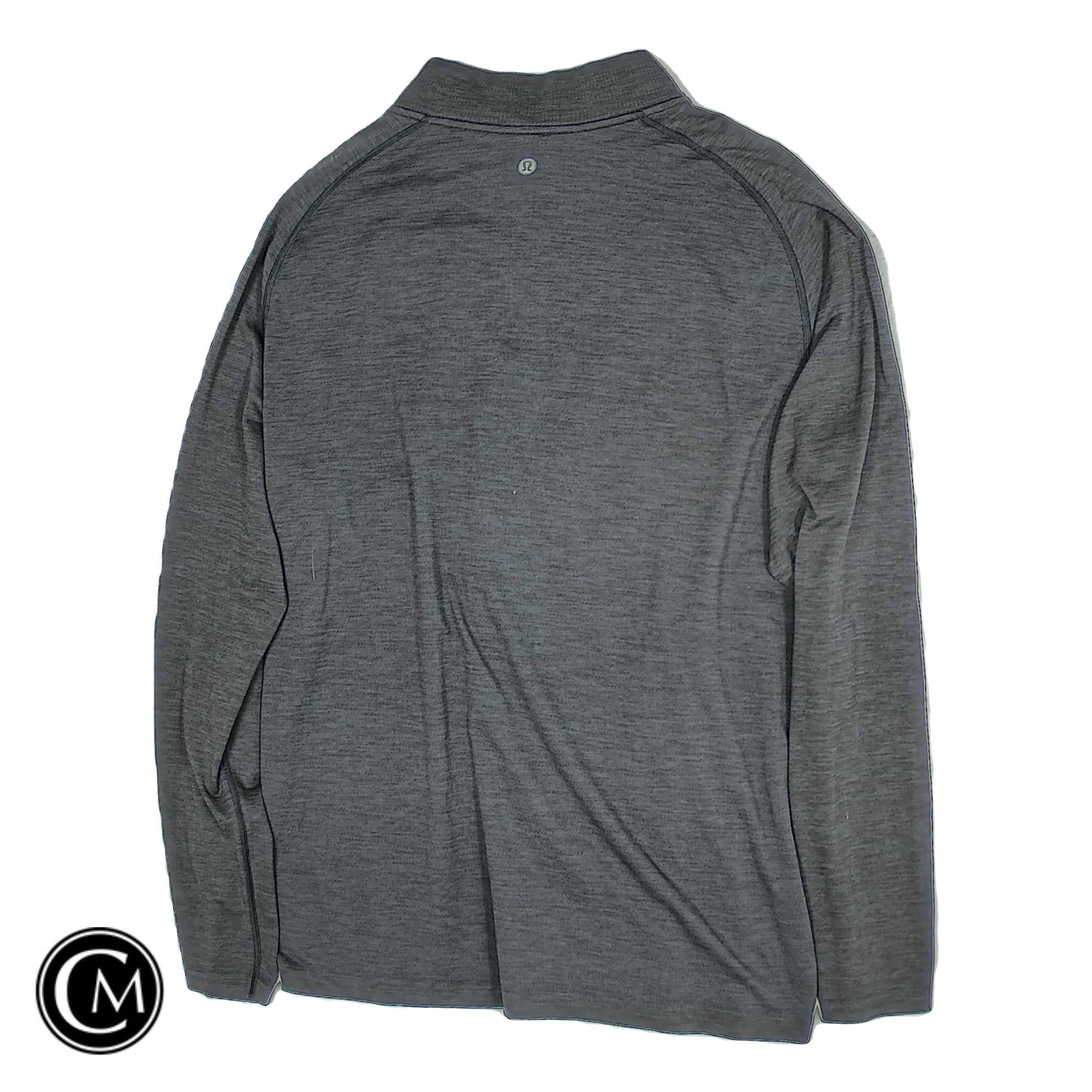 Athletic Top Ls Crewneck By Lululemon In Black, Size: L