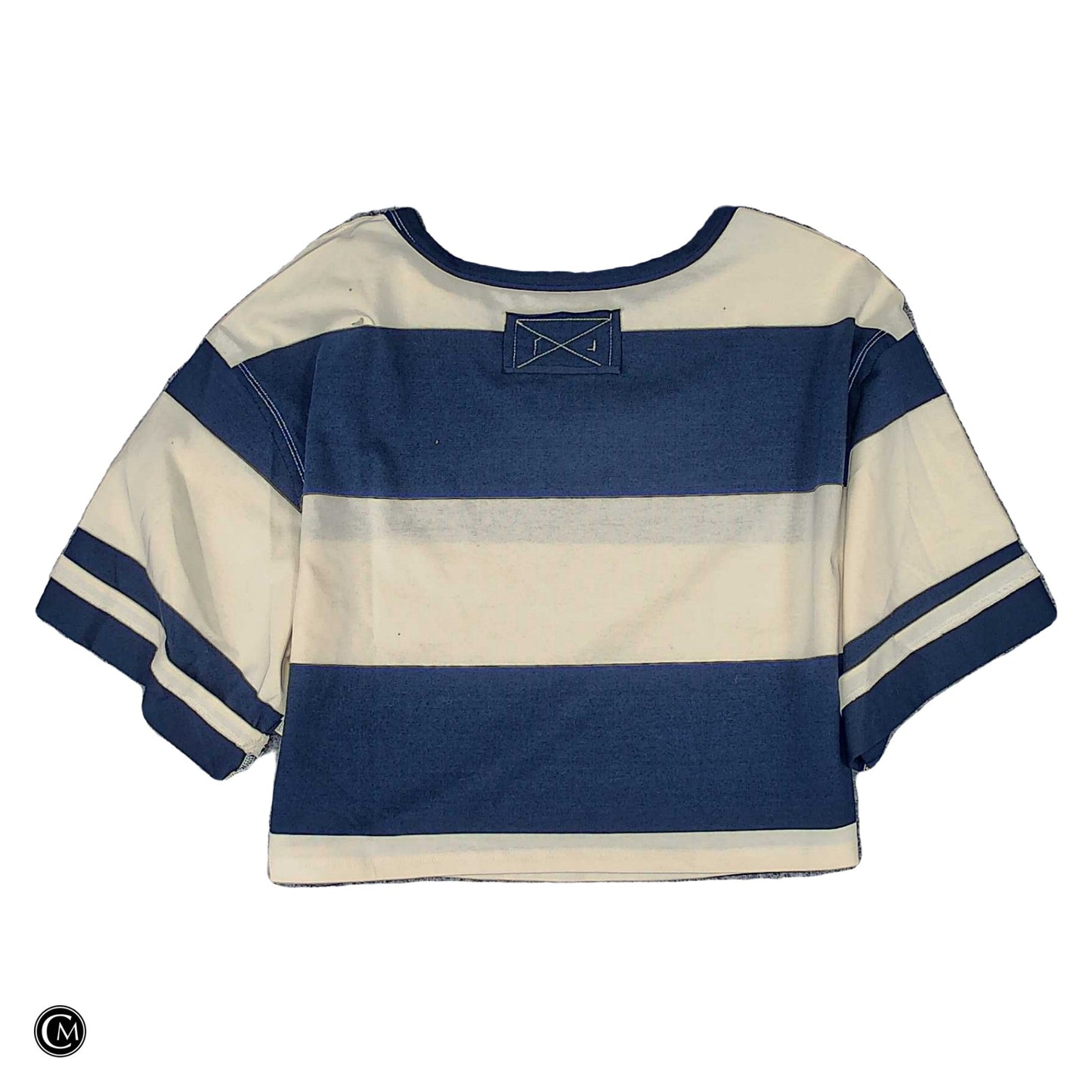 Top Ss By Baevely In Blue & Cream, Size: S