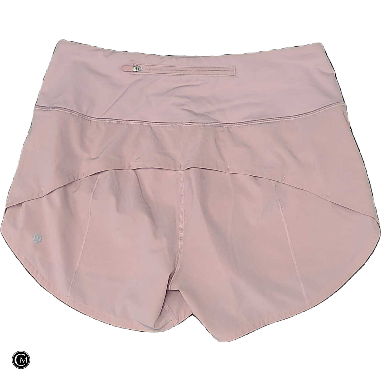 Athletic Shorts By Lululemon In Pink, Size: M