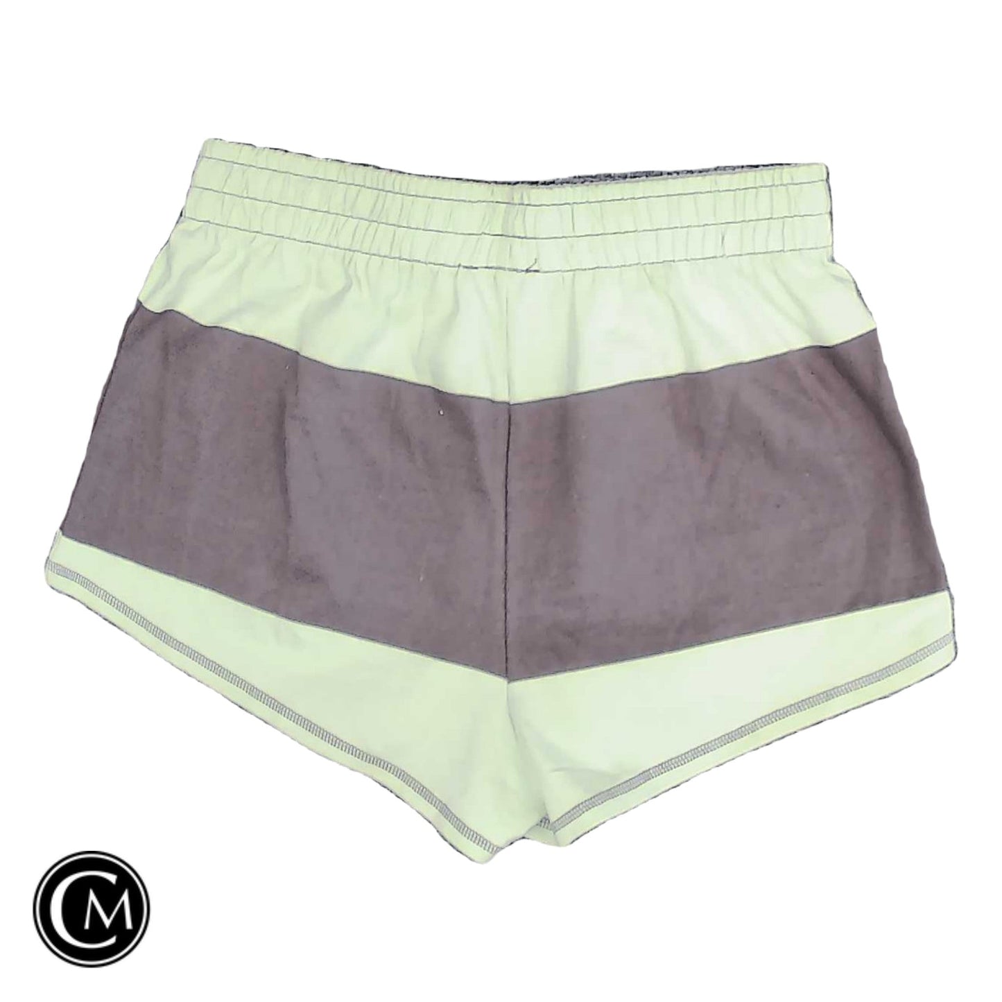 Lounge Set Shorts By Free People In Green & Grey, Size: L image 5