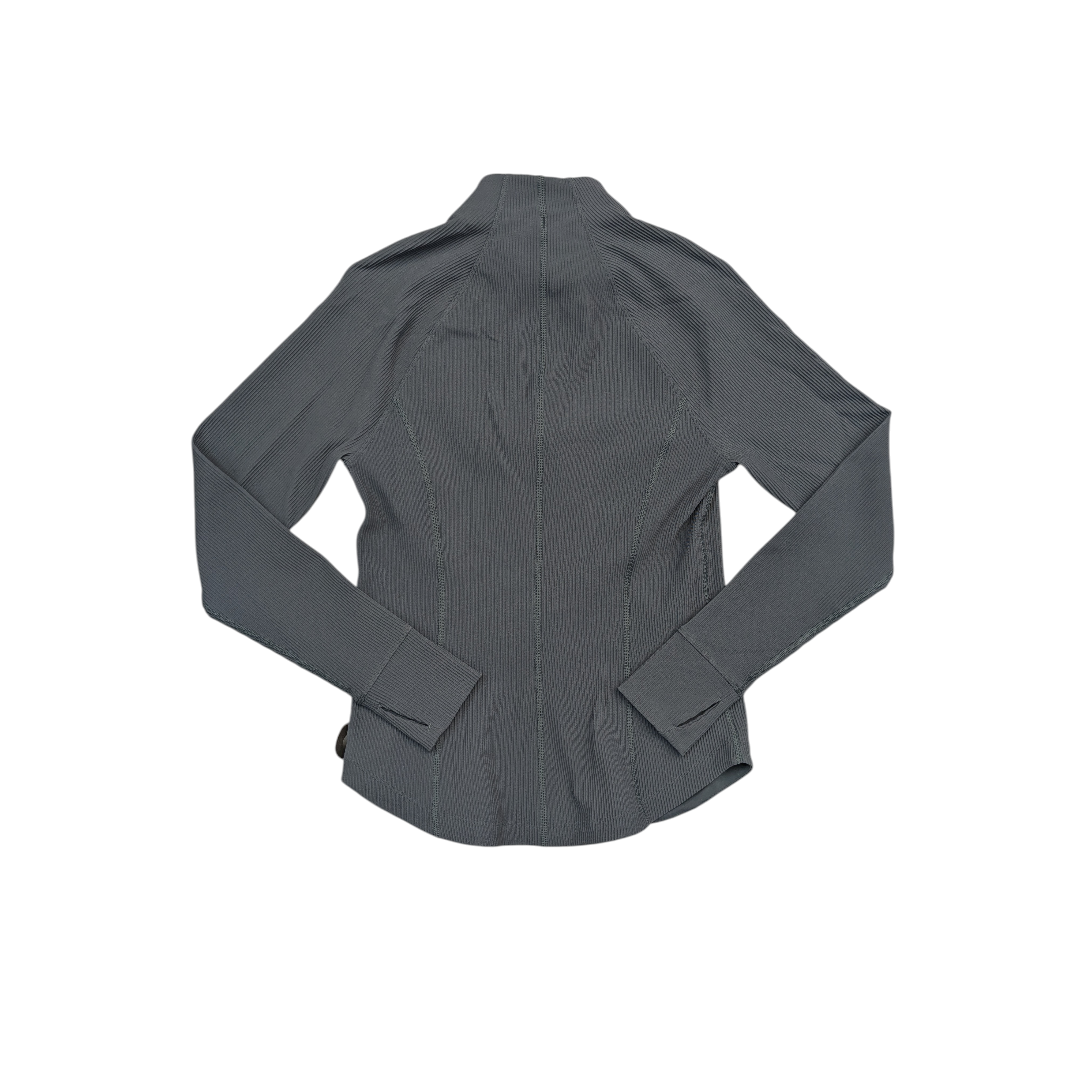 Athletic Jacket By Athleta In Blue, Size:M