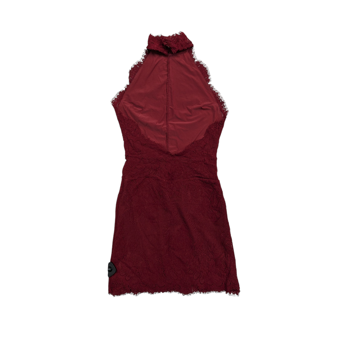 Dress Casual Short By Free People In Red, Size:Xs