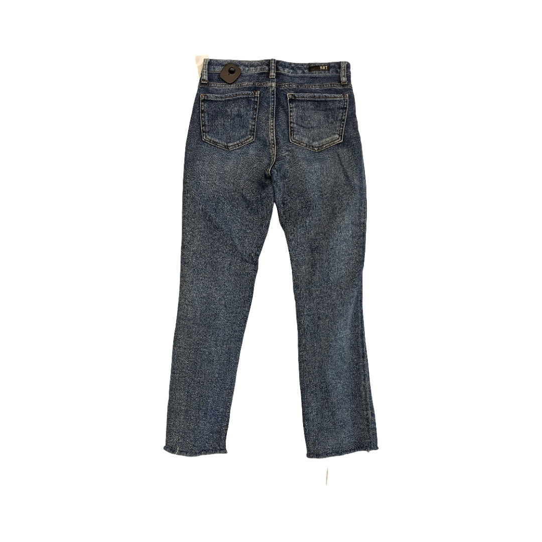Jeans Straight By Kut In Blue, Size:2