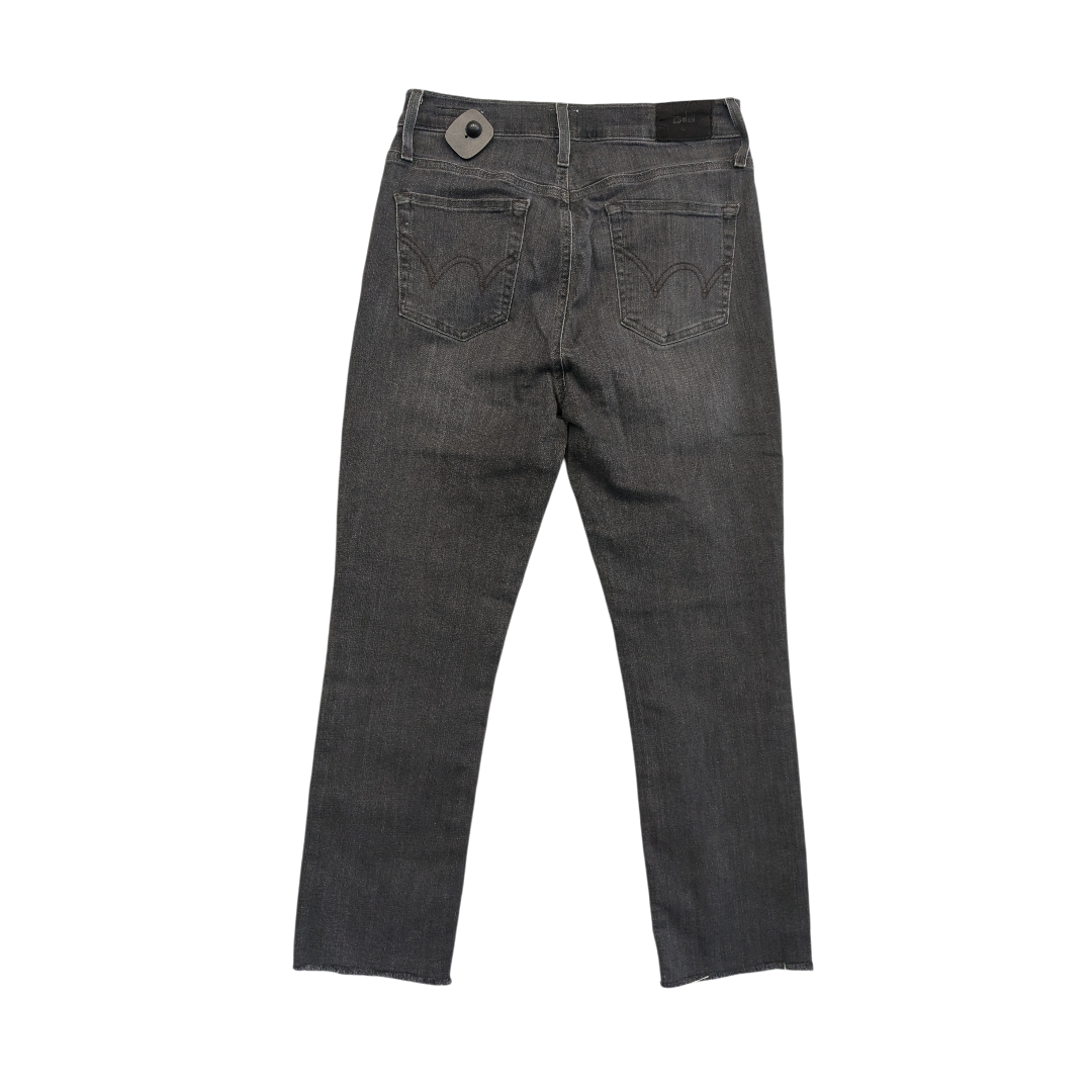 Jeans Straight By Edwin In Grey, Size:8