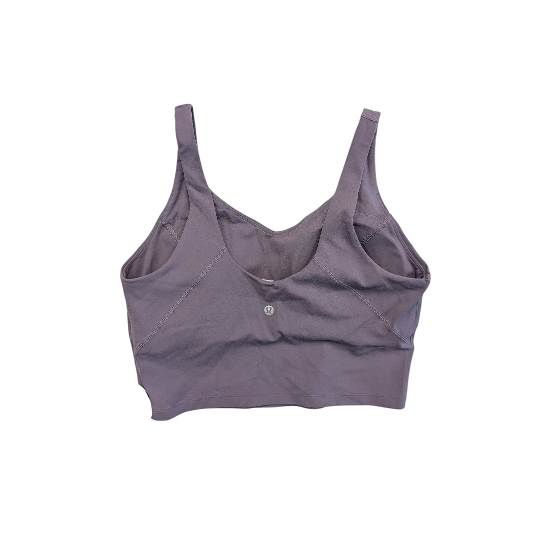 Athletic Tank Top By Lululemon In Purple, Size:10