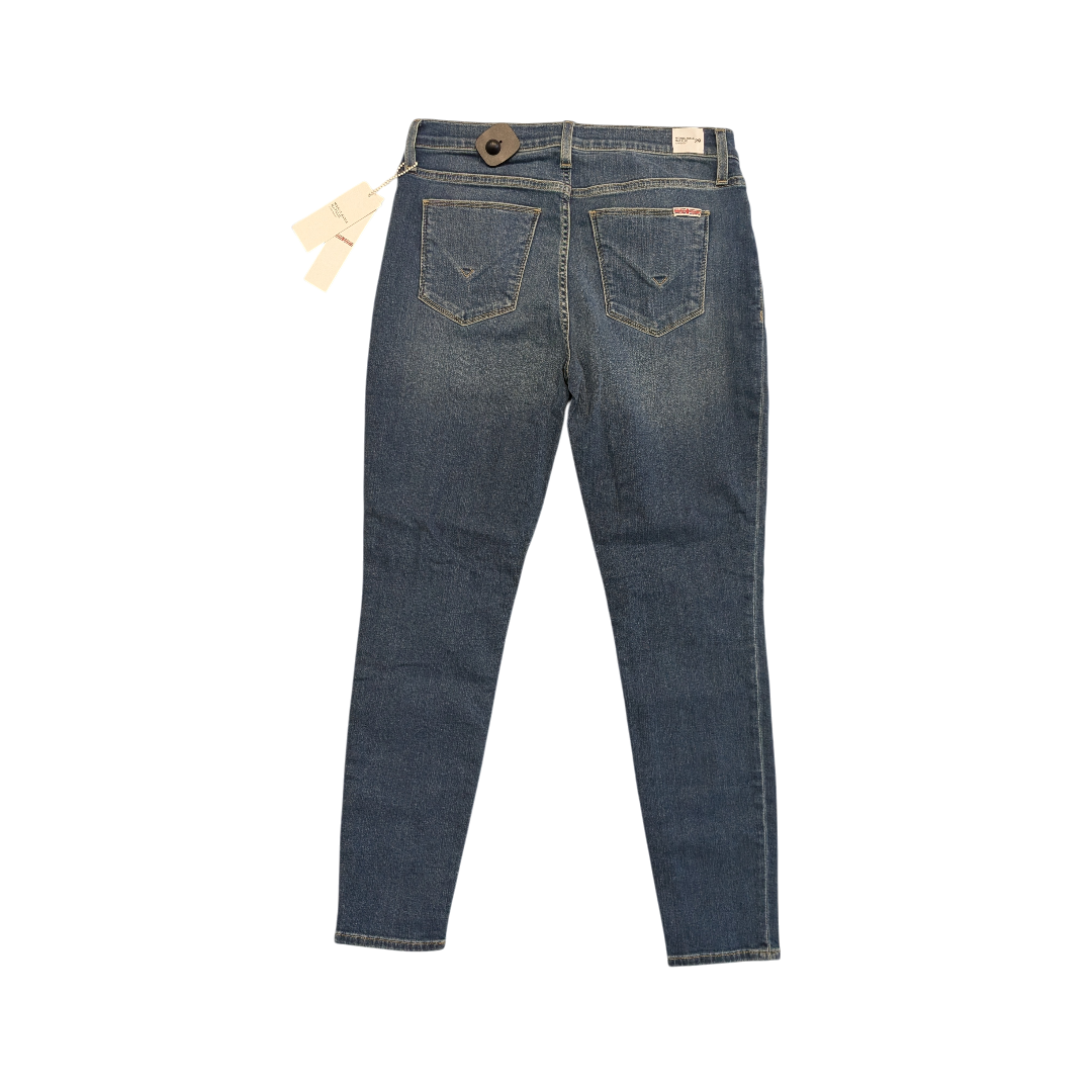 Jeans Skinny By Hudson In Blue Denim, Size:8