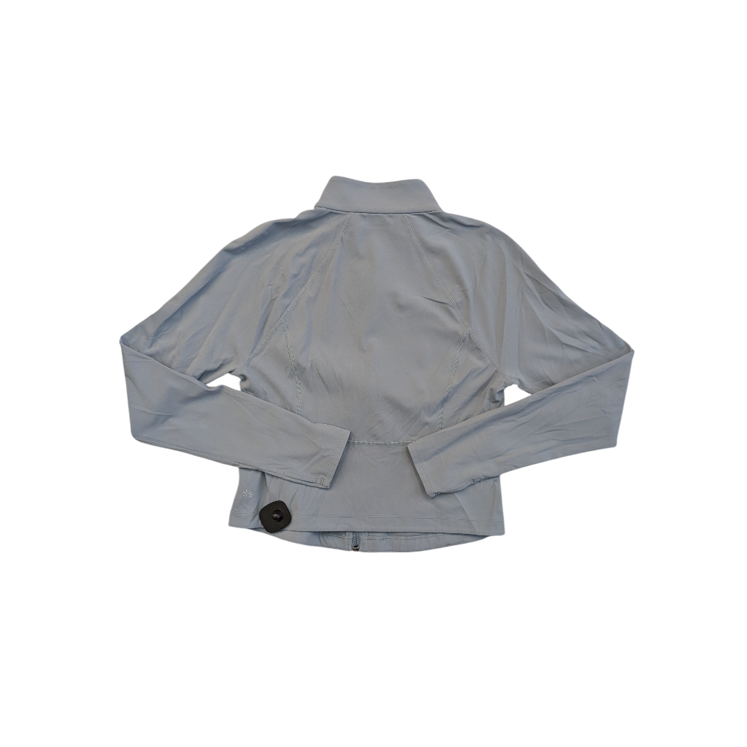 Athletic Jacket By Athleta In Blue, Size:L