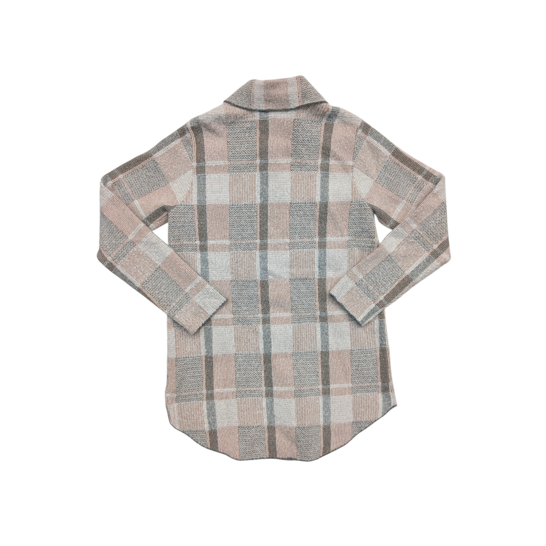 Blazer By Rachel Zoe In Plaid Pattern, Size:L