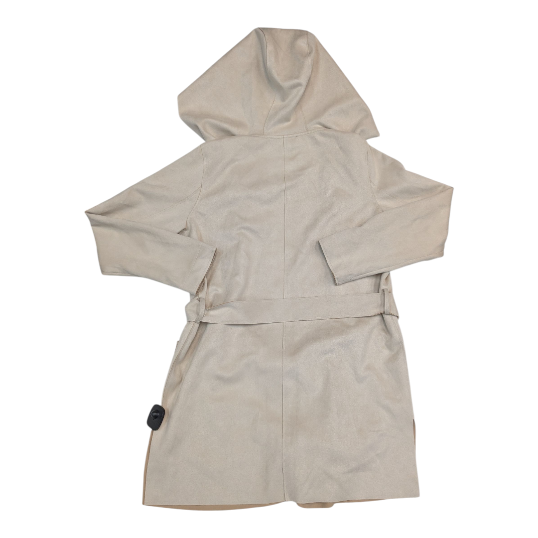 Blazer By Joan Vass In Cream, Size:Xs