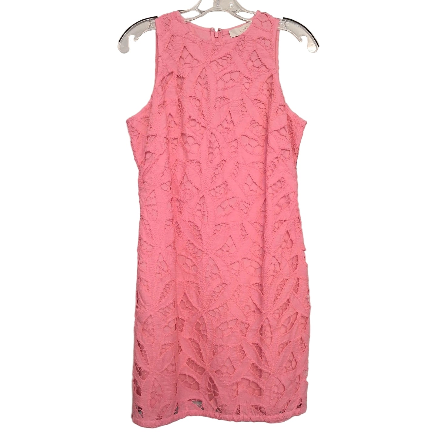 Dress Casual Short By Loft In Pink, Size:4
