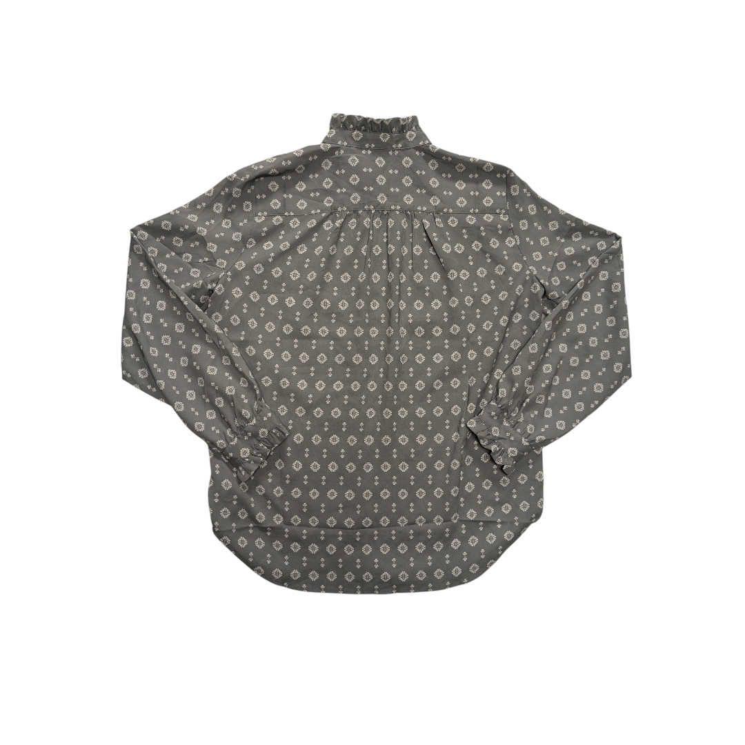 Top Ls By Ann Taylor In Grey, Size:M