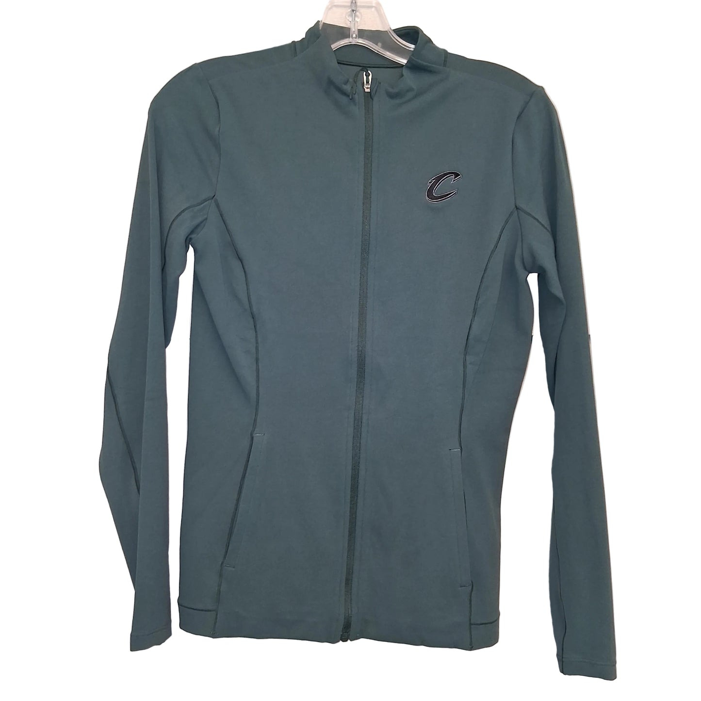 Athletic Jacket By Nike Yoga In Green, Size:M