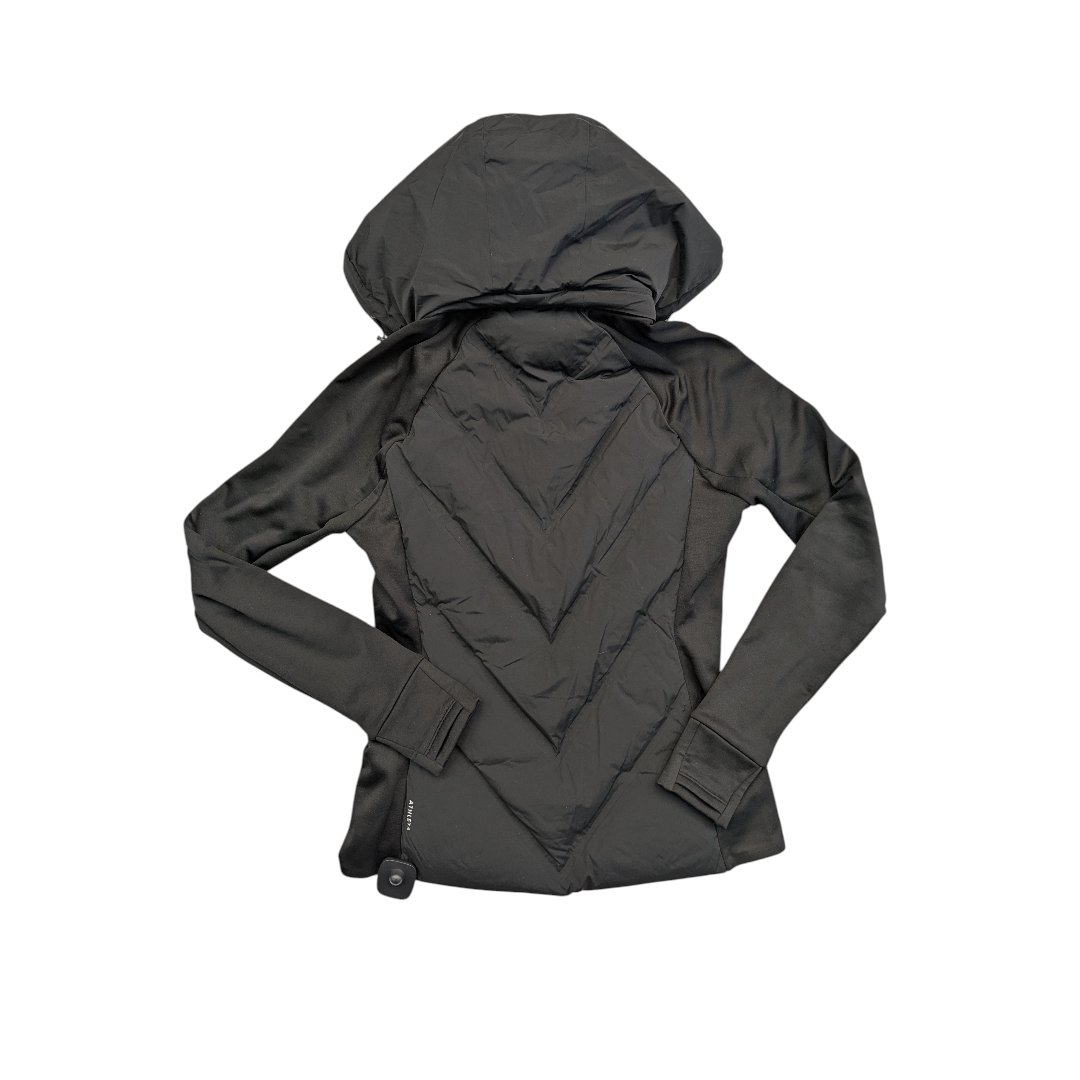 Jacket Puffer & Quilted By Athleta In Black, Size:Xs