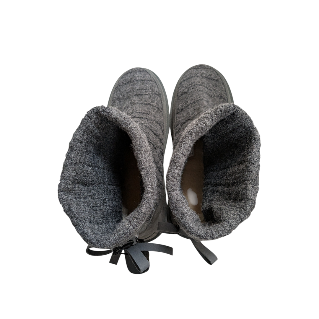Boots Designer By Ugg In Grey, Size:9