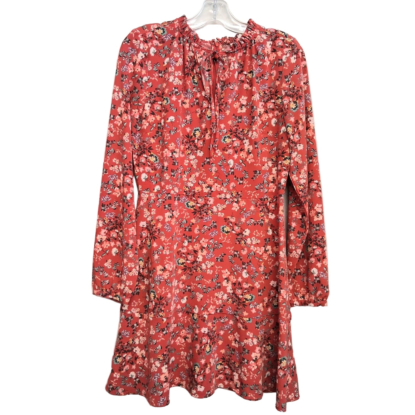 Dress Work By Loft In Red, Size:S