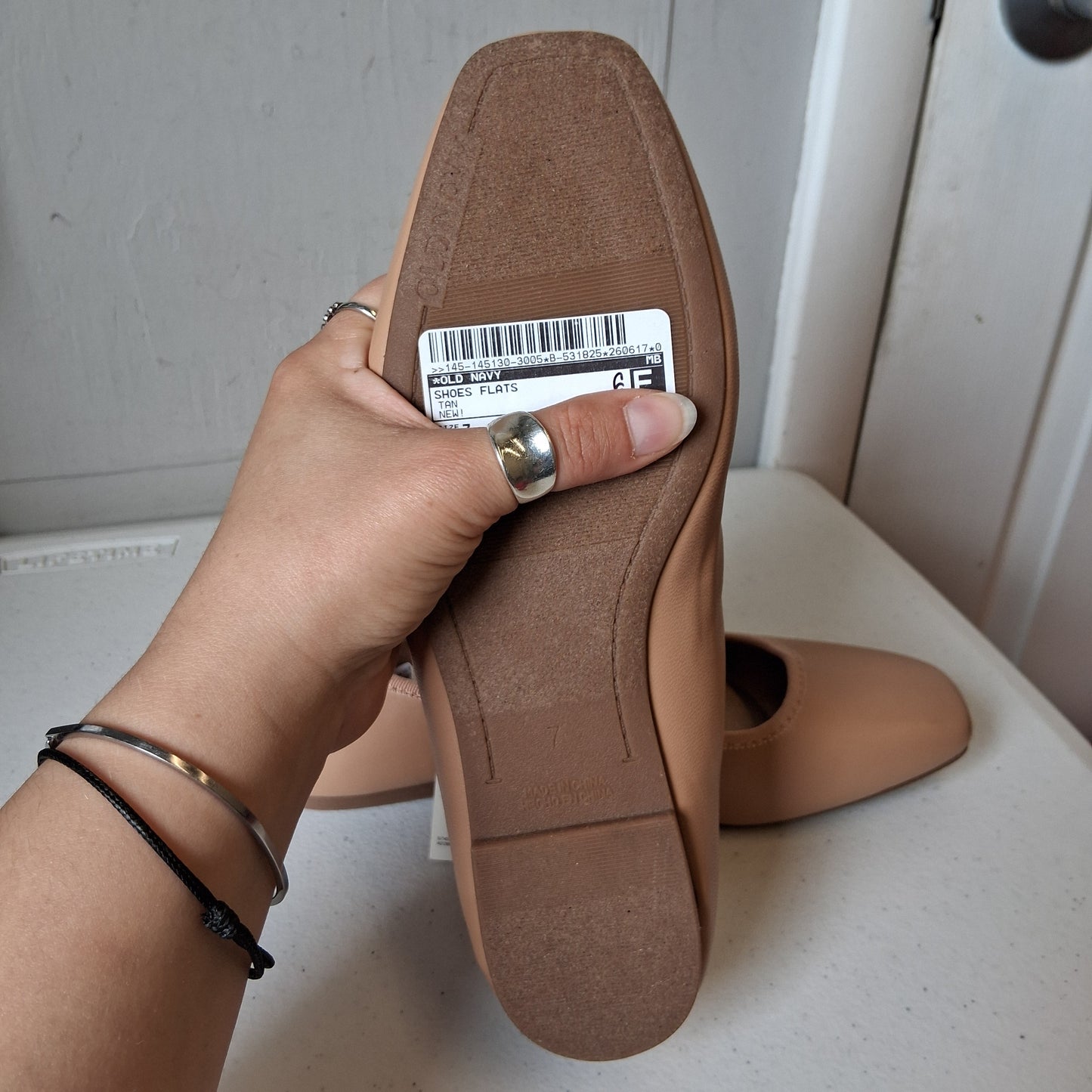 Shoes Flats By Old Navy In Tan, Size:7