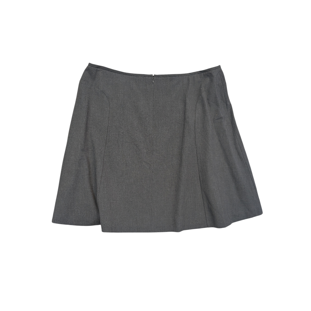 Skirt Mini & Short By Calvin Klein In Grey, Size:22
